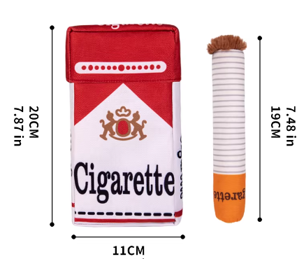 Zaza Plush™ Cigarette Box